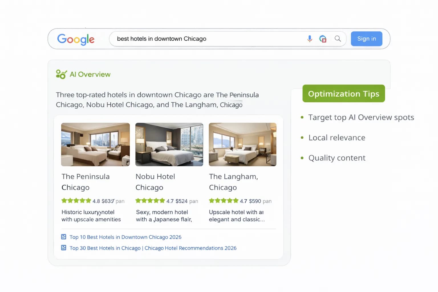 AI Overviews & Hotel SEO: 2026 Guide