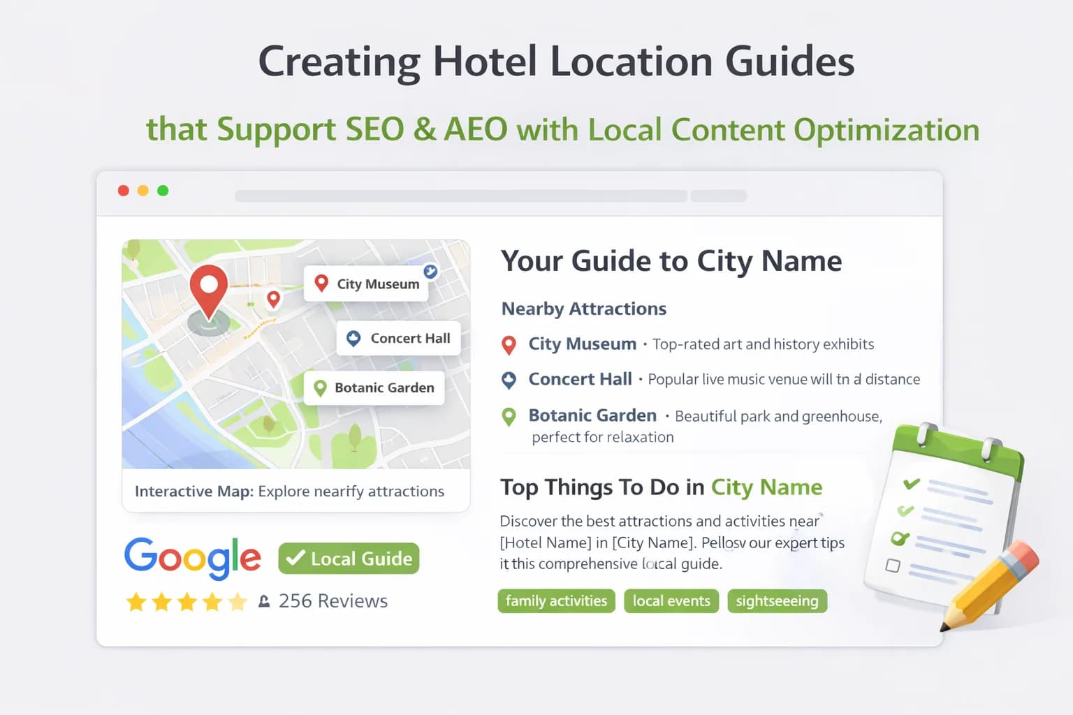 How to Build a Hotel Content Calendar