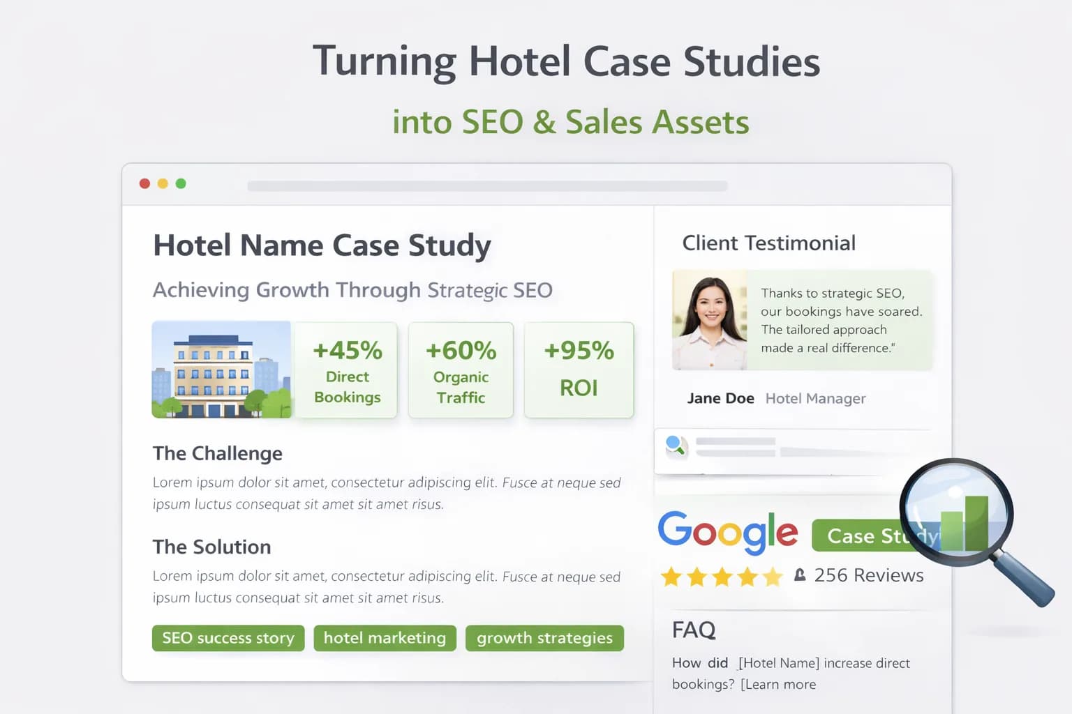 Turning Hotel Case Studies into SEO and Sales Assets