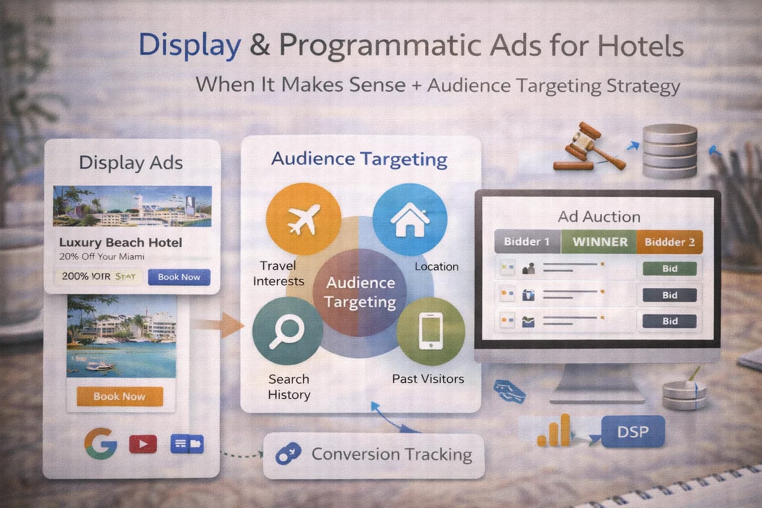 Display & Programmatic Ads for Hotels