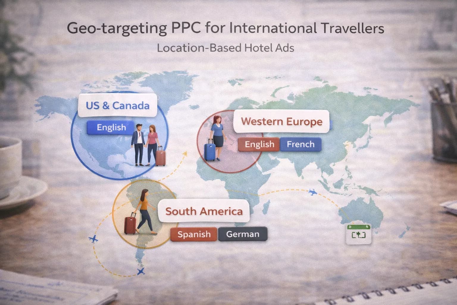 Geo-Targeting PPC for International Guests