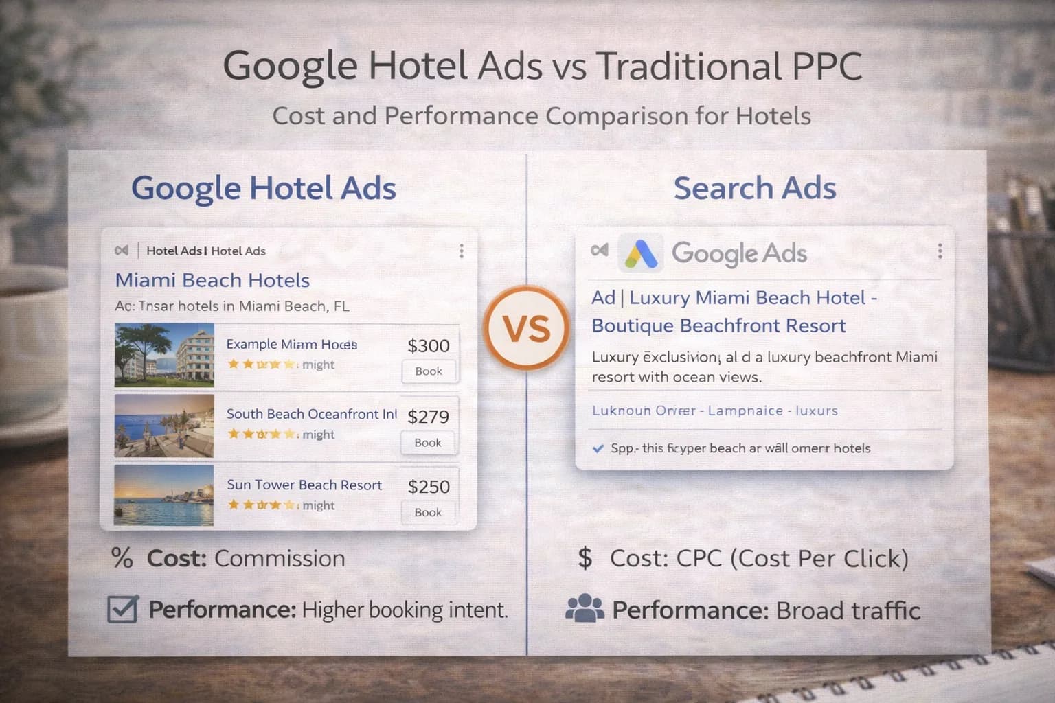 Google Hotel Ads vs Traditional PPC