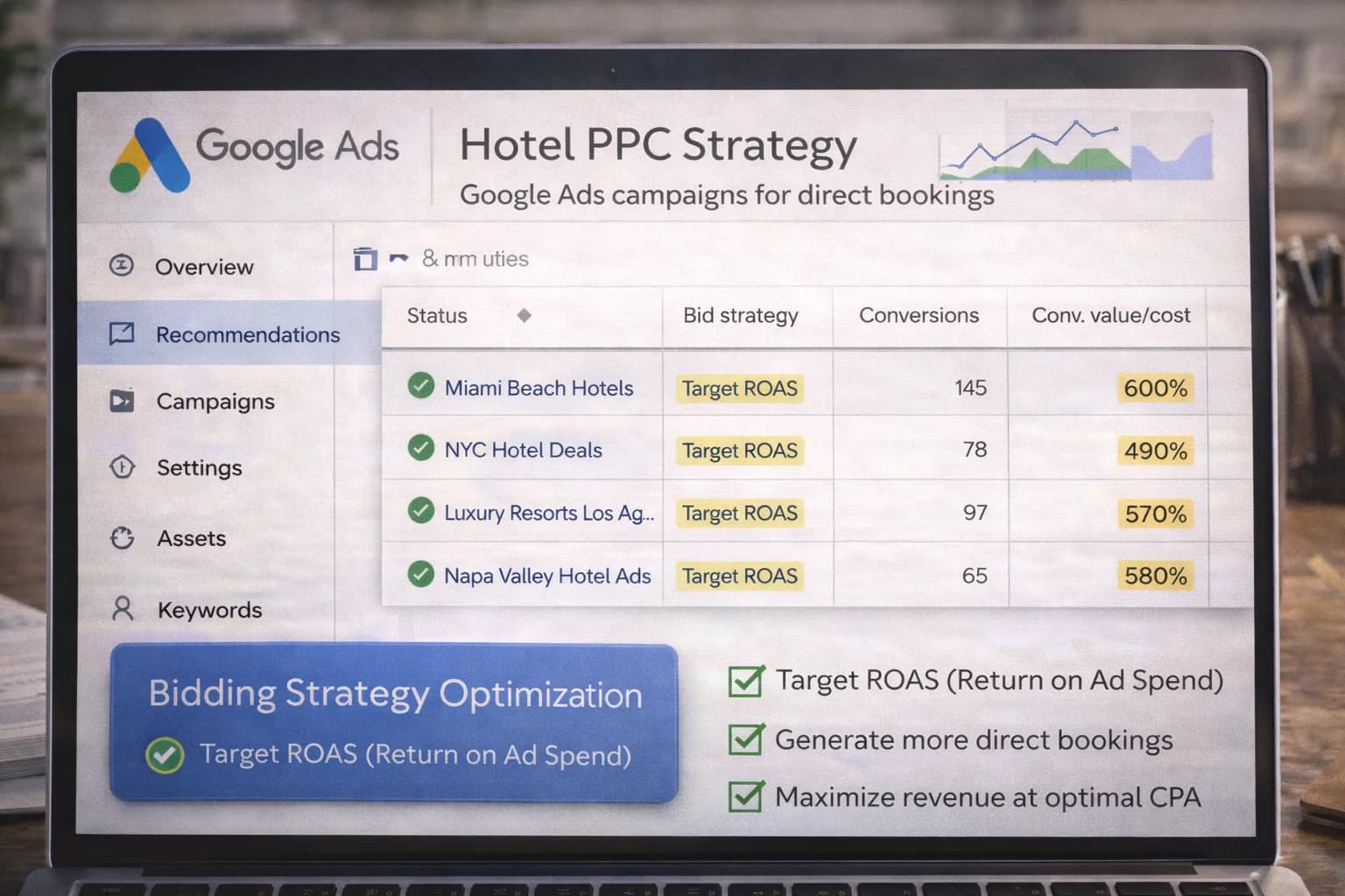 Hotel PPC Strategy for Google Ads: Execution Playbook