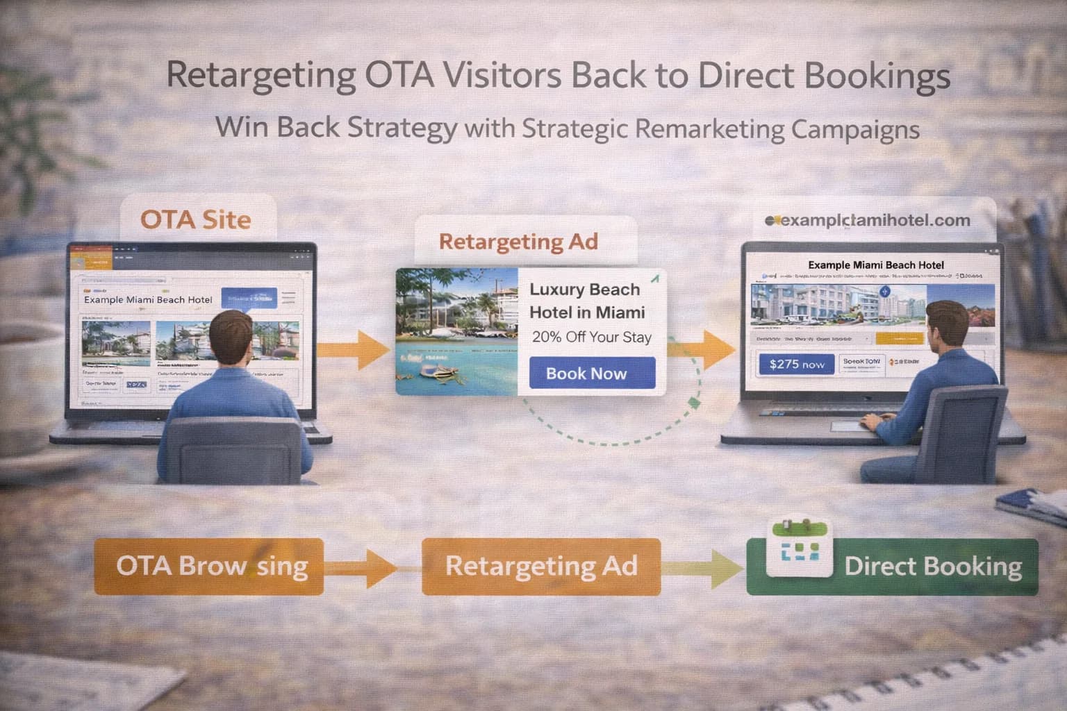 Retargeting OTA Visitors Back to Direct Bookings