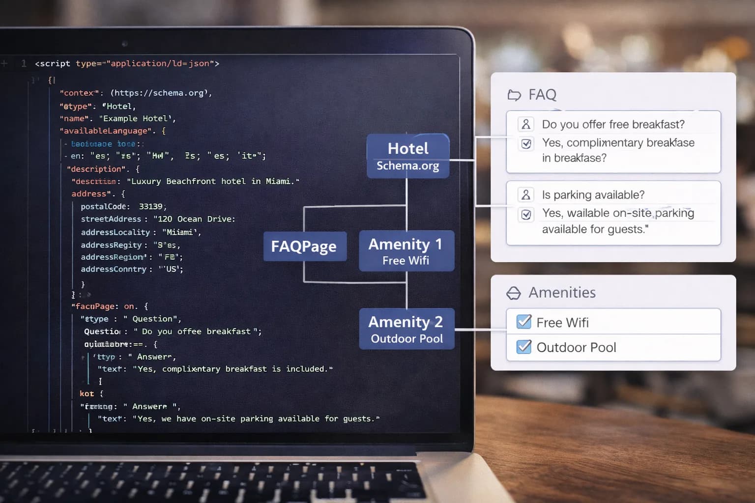 Schema for Hotels: Core Entities, Rooms, Offers, and FAQs