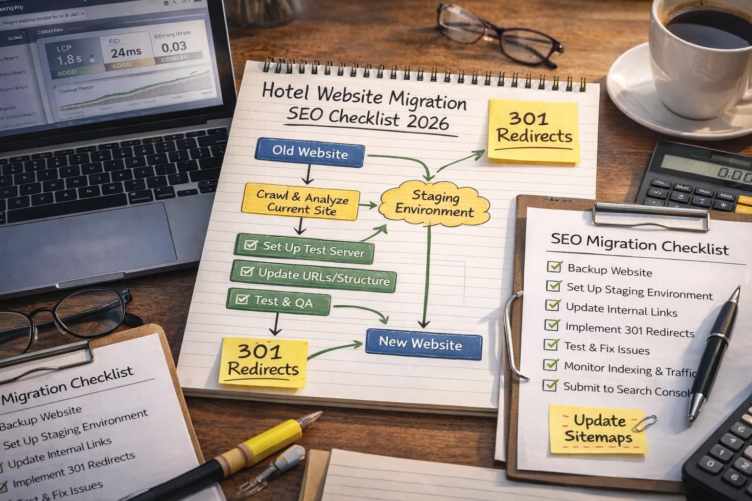 Hotel Website Migration SEO Checklist (2026 Edition)